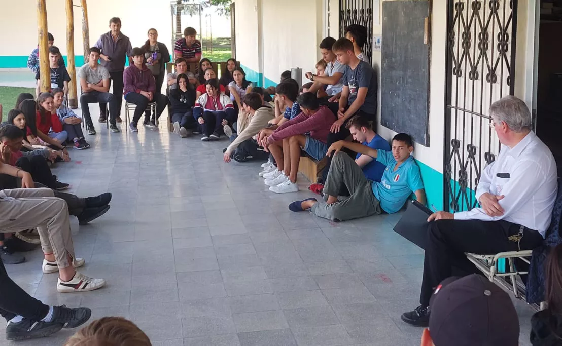 Vista parcial de los asociados