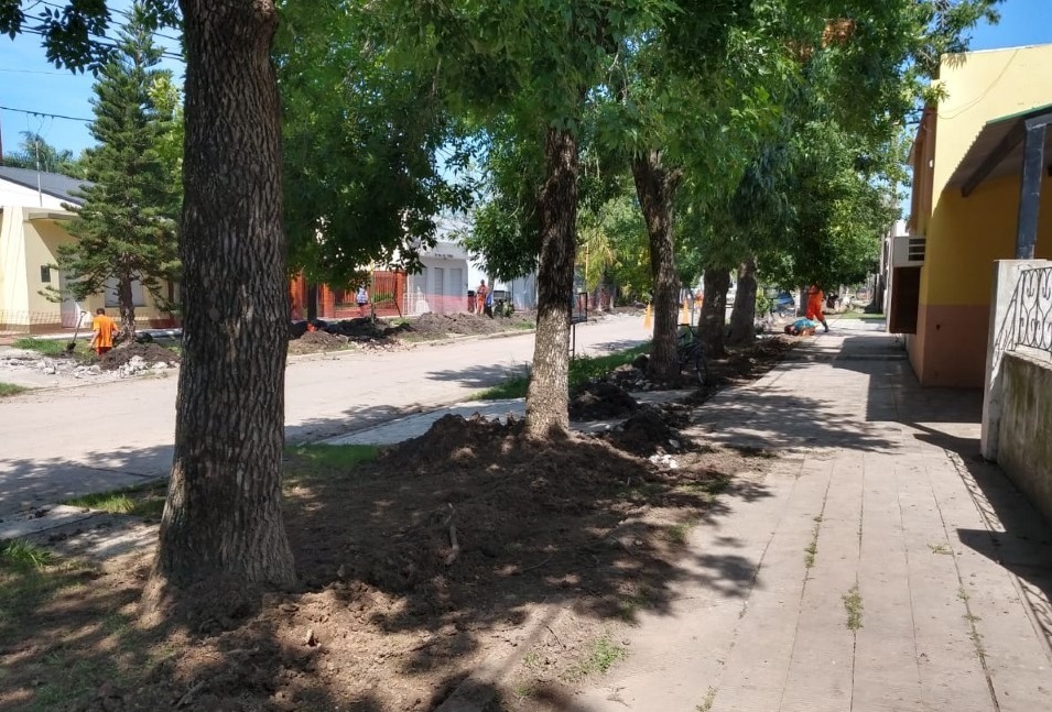 Continua la obra de cloacas 1