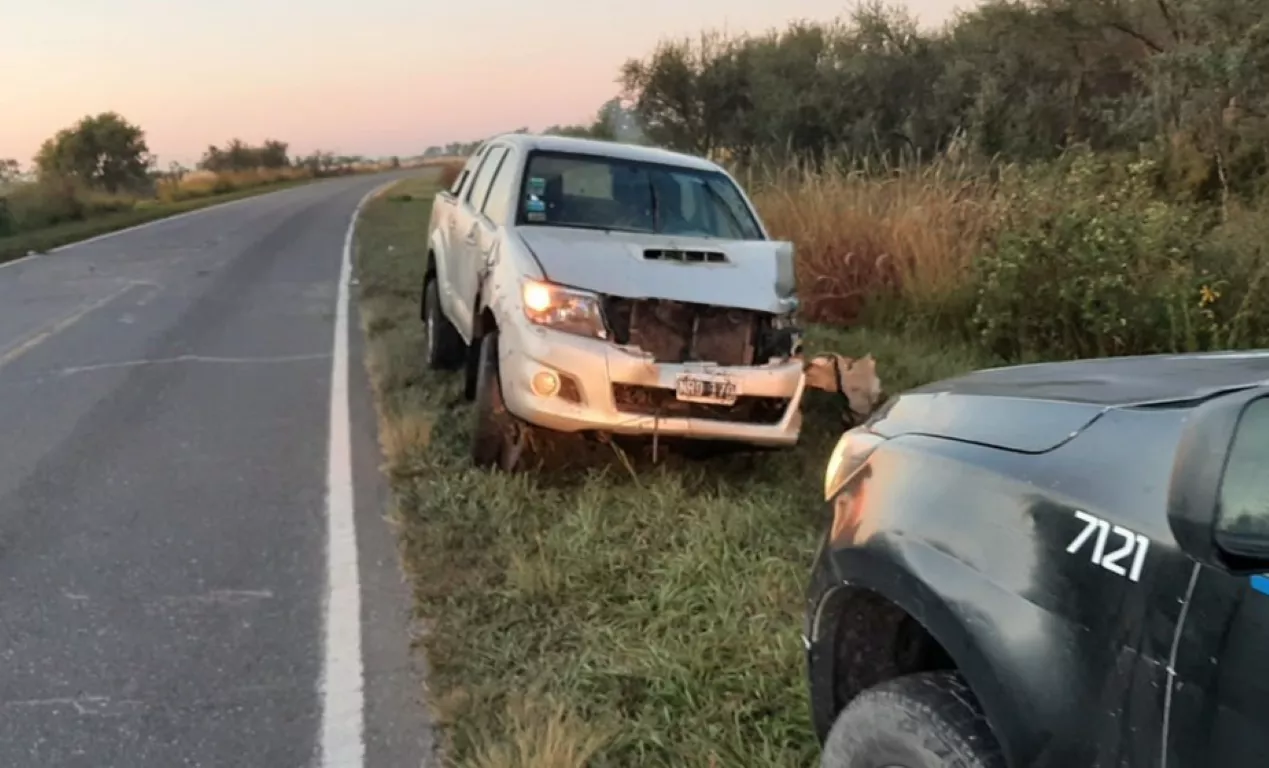 Accidente en Ruta 2 jurisdicción La Cabral