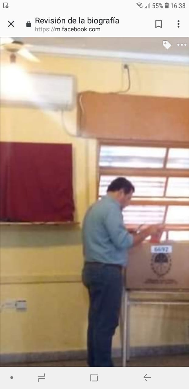 Piumatti votando