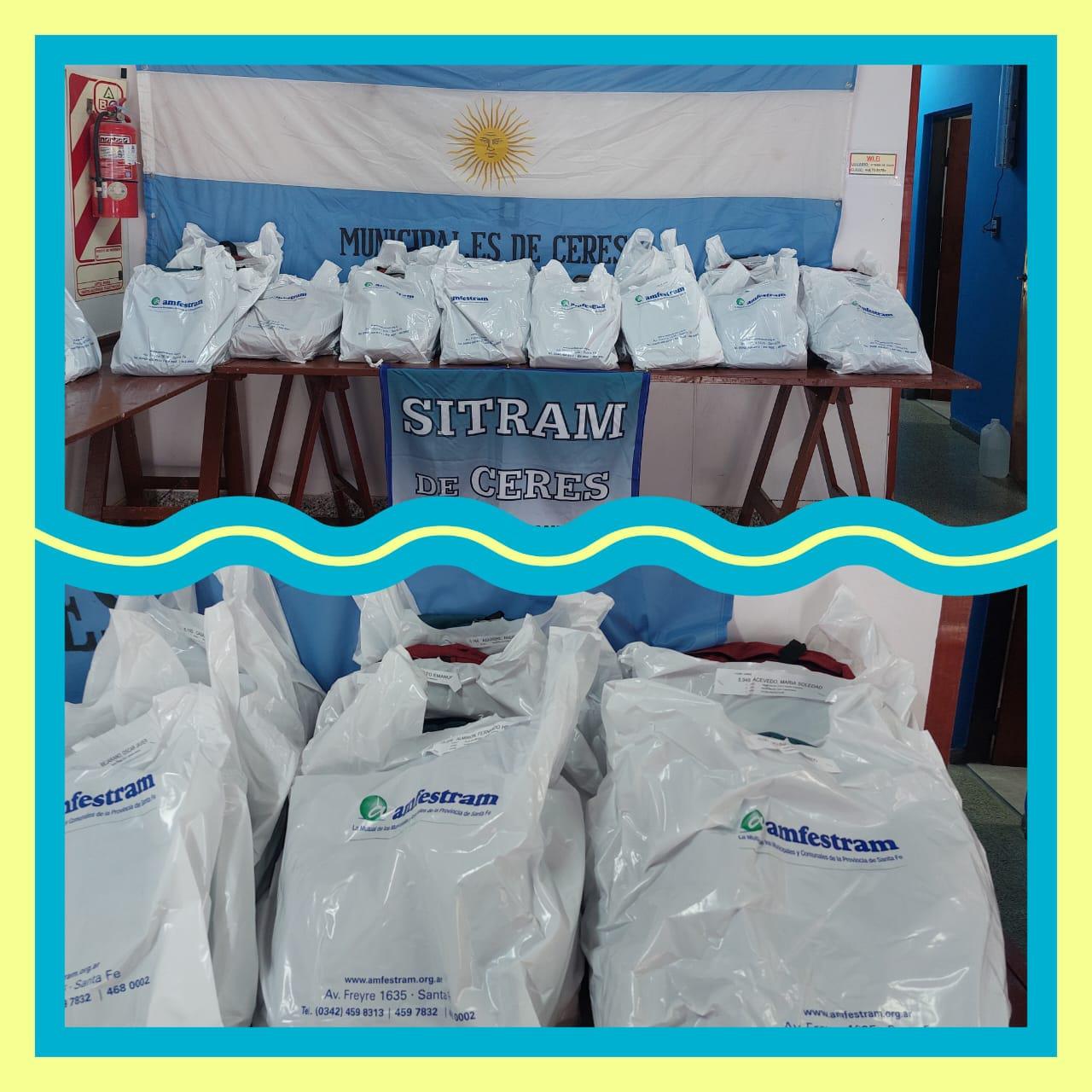 sitram entrega bolsón escolar