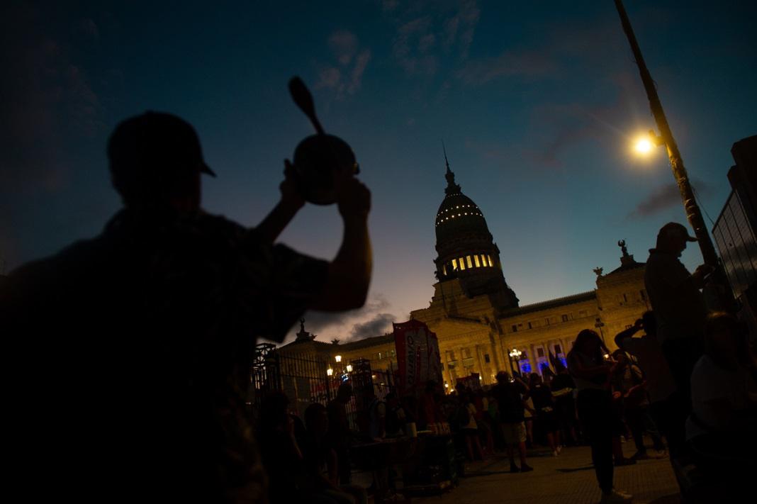 frente congreso manifestación