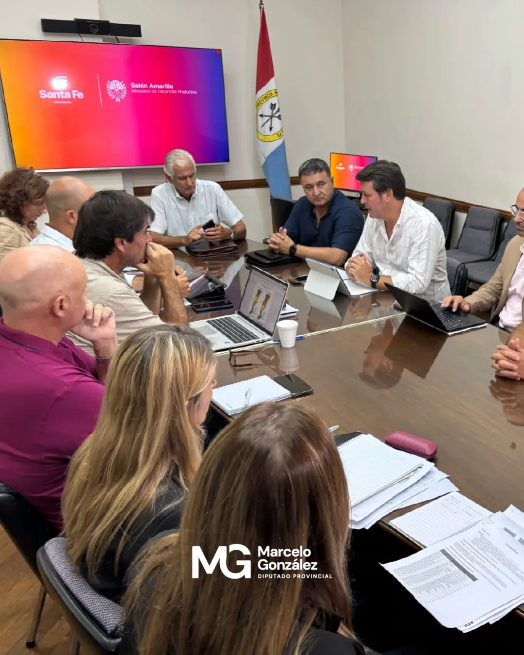 Durante la reunión de la Comisión Provincial de Emergencia Agropecuaria recomendamos al gobernador prorrogar el decreto anterior que declaraba la emergencia agropecuaria en los 4 departamentos del norte-