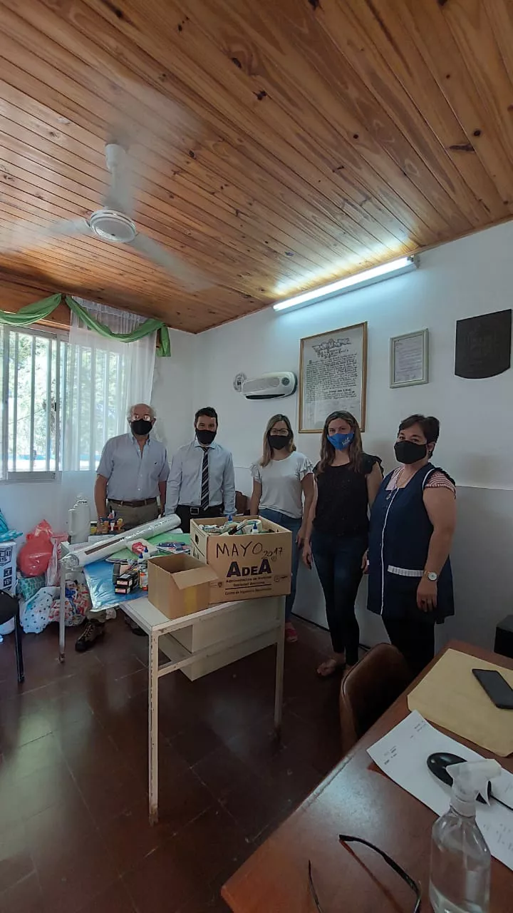 Credicoop entrega elementos al CAF