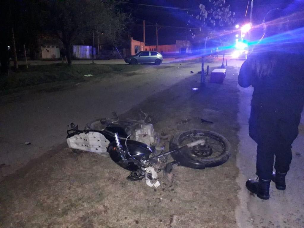 san cristóbal Accidente en bv rivadavia y sal lorenzo
