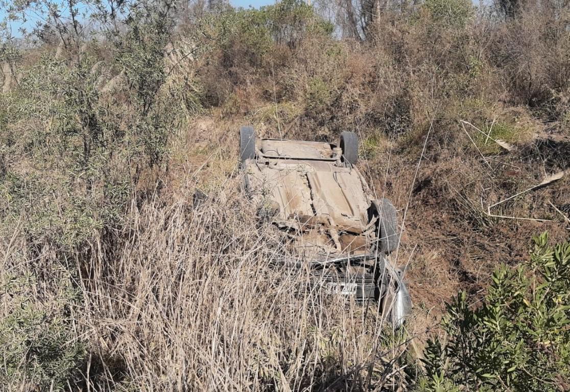 Accidente zona rural de Constanza en Ruta 76S