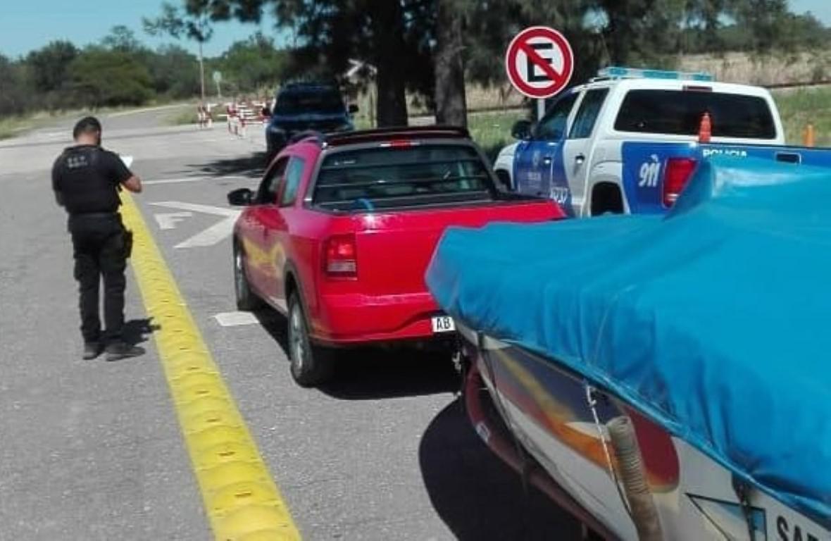 retorno de los visitantes a Laguna La Verde