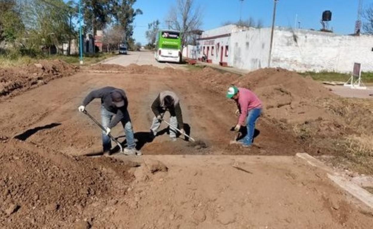 Bocacalles construcción