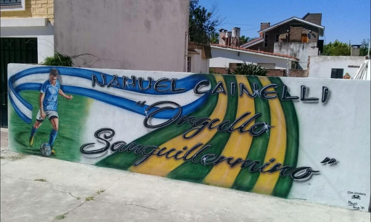 Mural de Nahuel Cainelli
