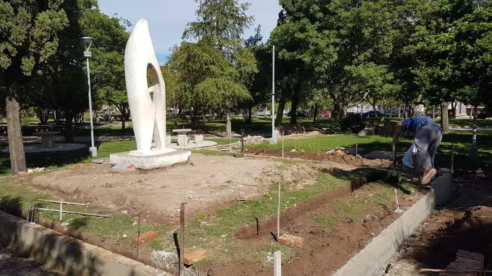 Remodelación Plaza Rivadavia 1