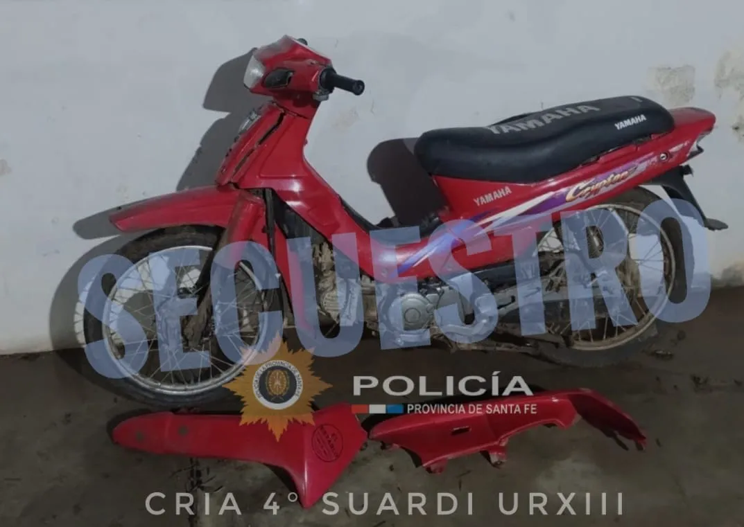 moto roja