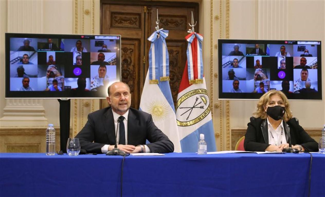 anuncio omar perotti covid-19