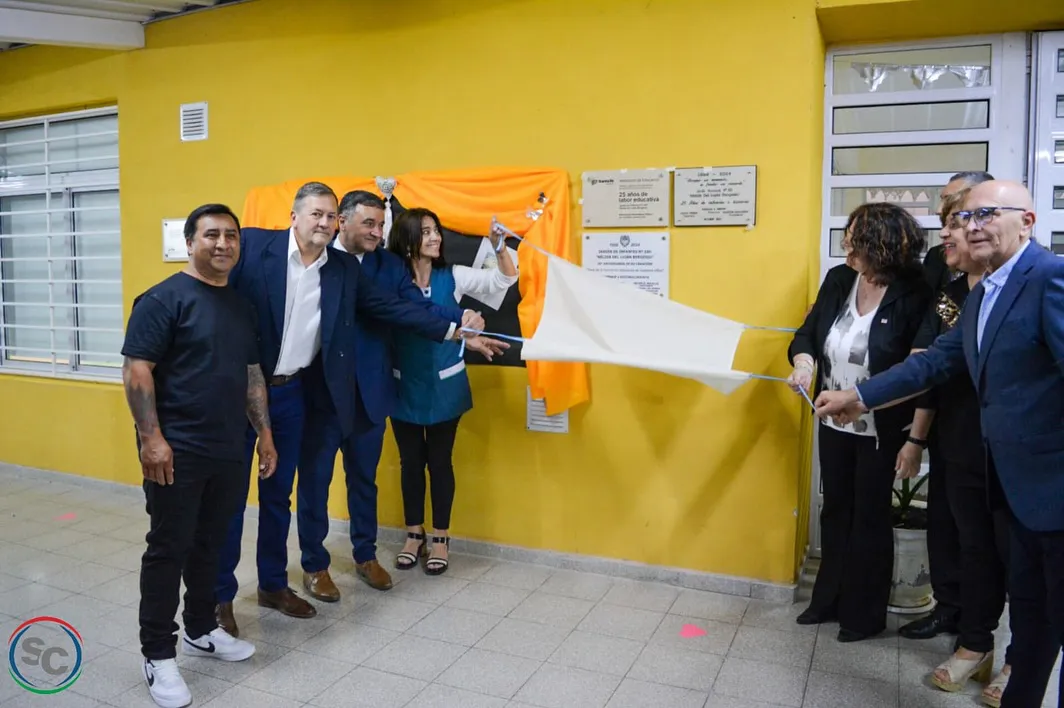 25 AÑOS DEL JARDÍN DE INFANTES NUCLEADO N° 180 “NÉLIDA DEL LUJÁN BERGESIO”   🥹 El día de ayer, el Intendente, Marcelo Andreychuk, el Secretario de Gobierno, Ramiro Muñoz, la Coordinadora de Educación, Carolina More