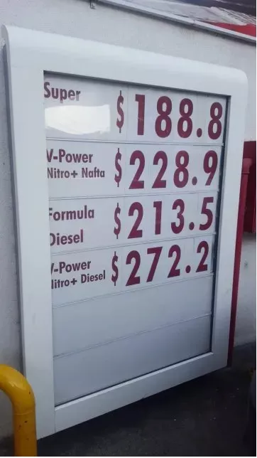 precios combustibles