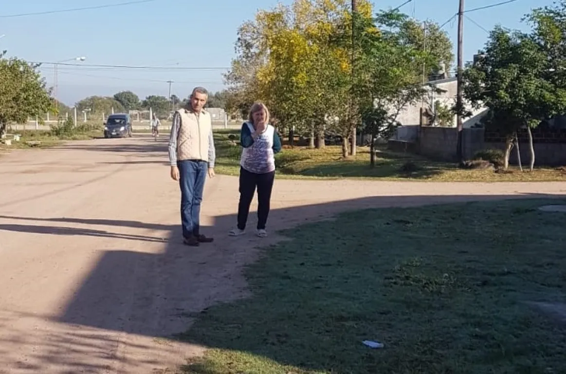 Comenzó la obra de cloacas en Mariano Moreno 2